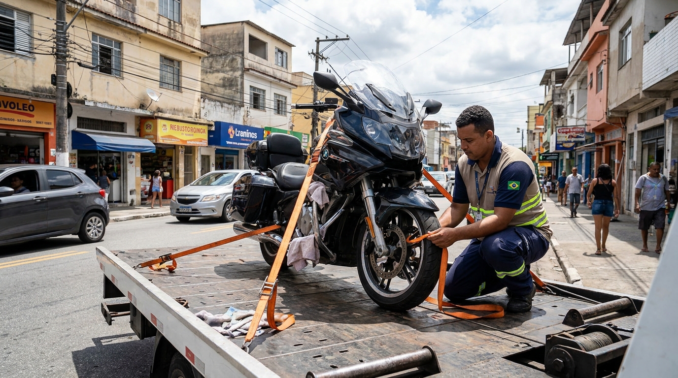 Guincho para Moto em Mogi Guaçu‑SP
